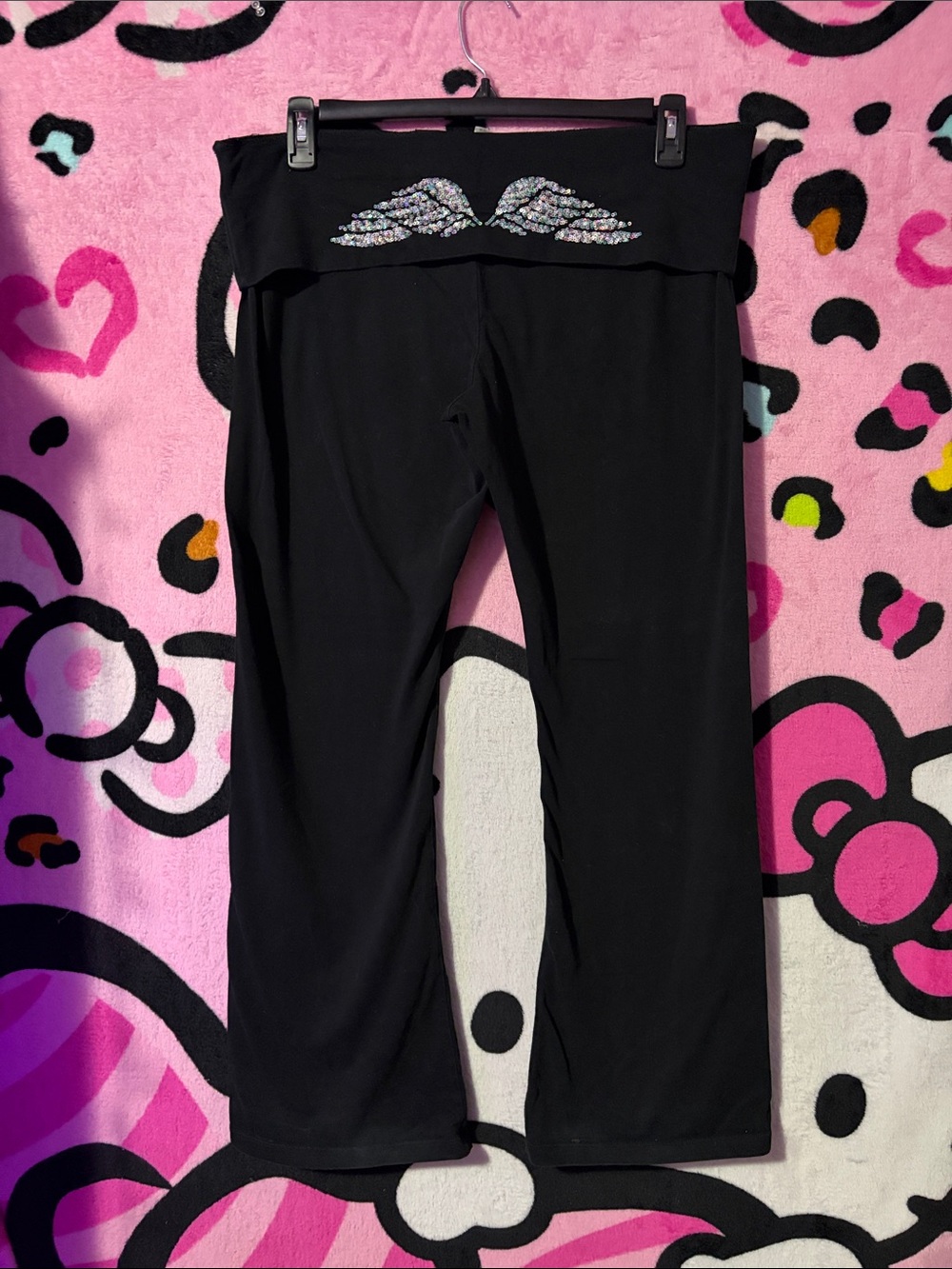 Victoria’s secret Fold over flare yoga pants #1